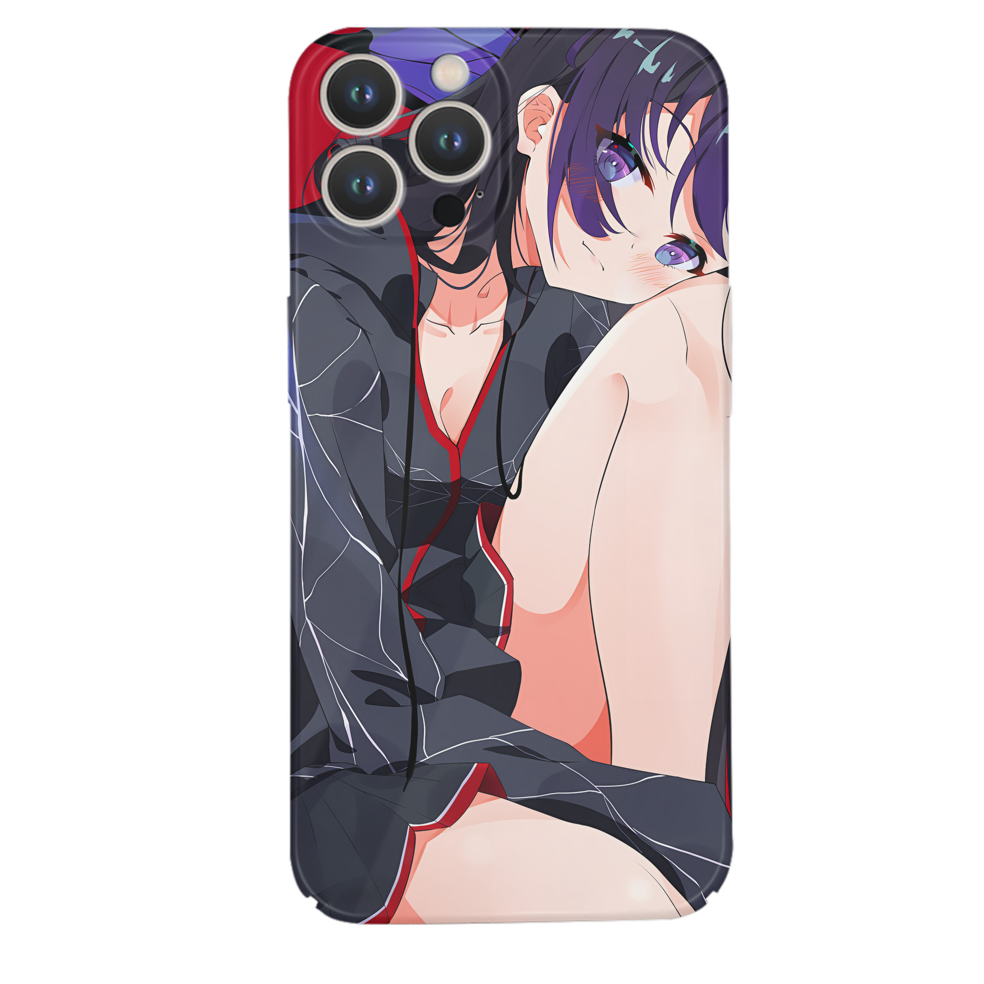 （画像用） 鬼滅の刃（きめつのやいば）蟲柱-胡蝶 しのぶ／こちょう しのぶ Kochou Shinobu 【iPhone 14シリーズ対応】ハードケース